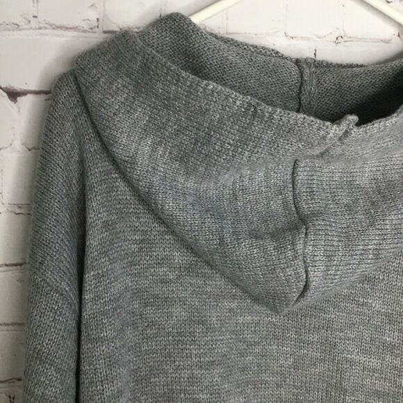 Misslook Women's Gray Knit Button Up Cardigan Size S - Picture 7 of 15